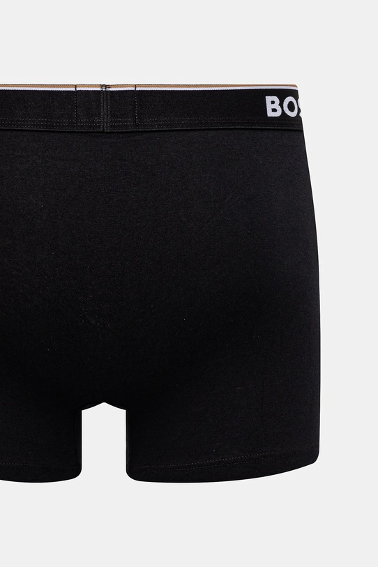 BOSS boxeri 3-pack BoxerBr 3P Power 50531691 negru