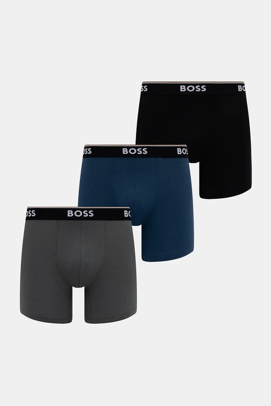 Μποξεράκια BOSS 3-pack μαύρο 50531691
