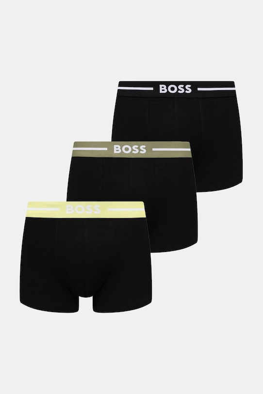 BOSS boxeri 3-pack boxeri negru 50532453