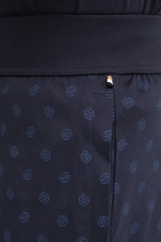 BOSS pantaloni scurți de pijama din bumbac bleumarin 50535739
