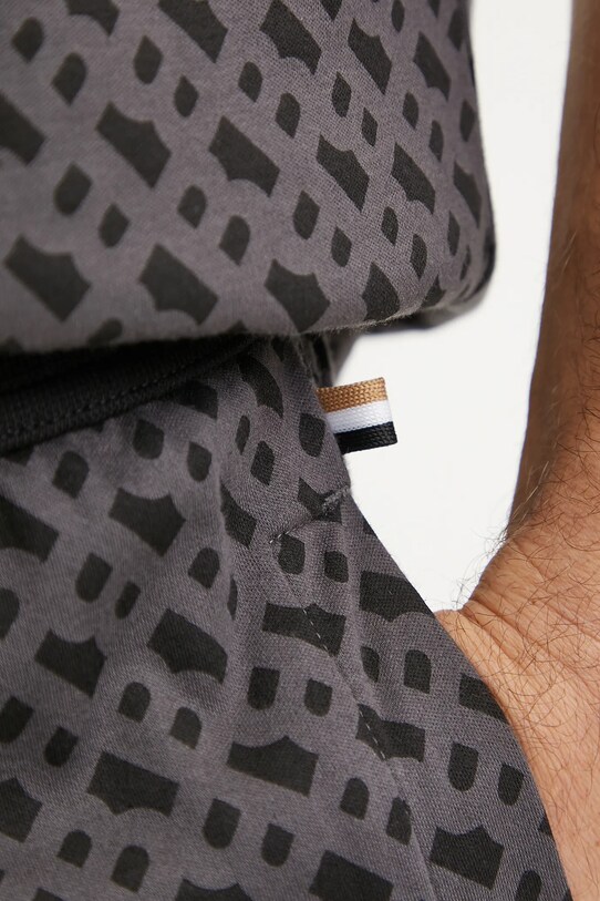Îmbrăcăminte BOSS pantaloni scurți de pijama din bumbac 50535739 negru