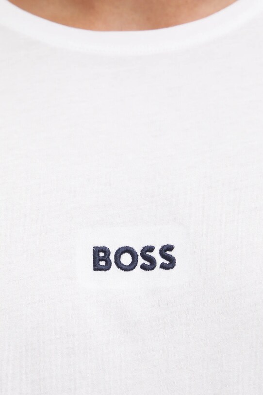 BOSS tricou lounge din bumbac alb 50535802