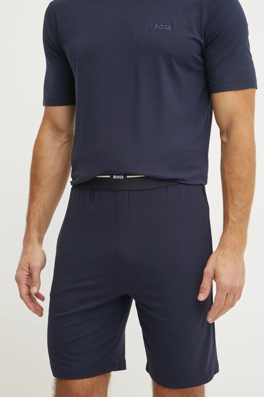 BOSS pijama bleumarin 50535826