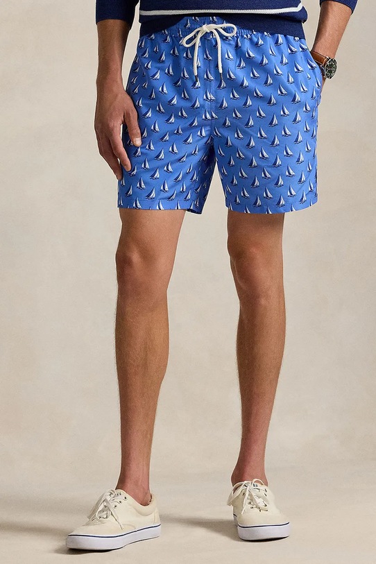 Plavkové šortky Polo Ralph Lauren 710957408 modrá SS25