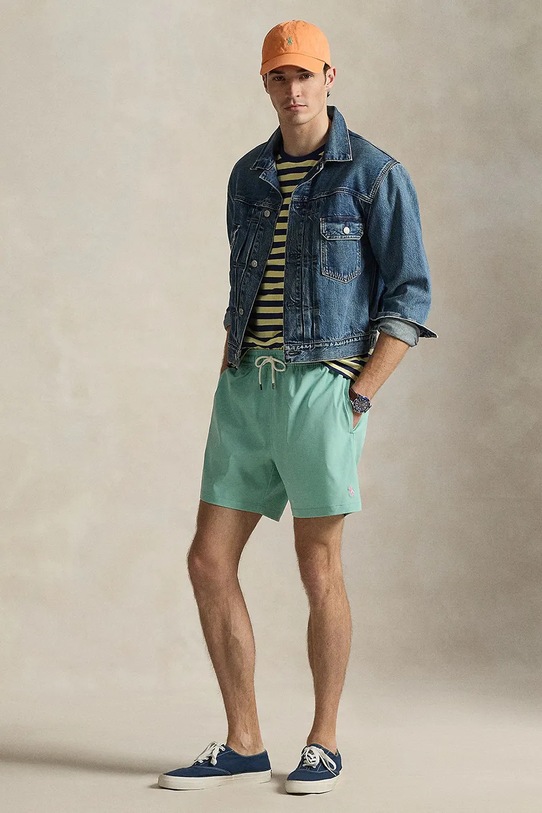 Odzież Polo Ralph Lauren szorty kąpielowe 710957782 turkusowy