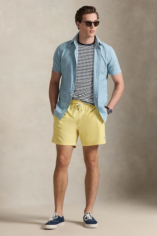 Odzież Polo Ralph Lauren szorty kąpielowe 710957782 żółty