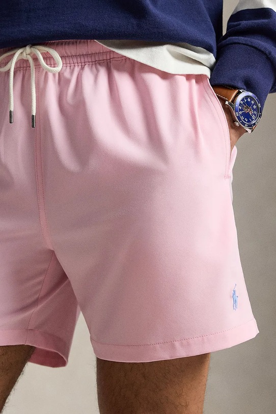 Polo Ralph Lauren szorty kąpielowe różowy 710957782