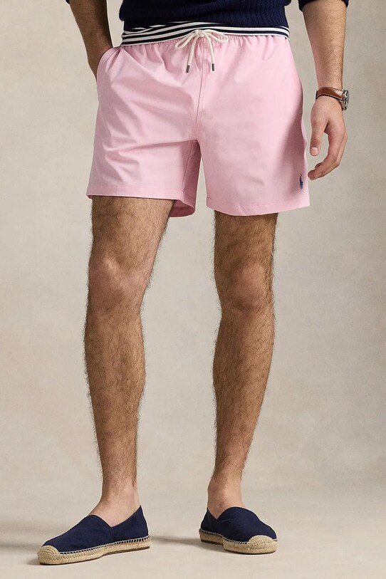 Polo Ralph Lauren pantaloni scurti de baie 710957782 roz SS25