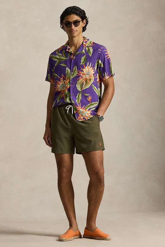 Odzież Polo Ralph Lauren szorty kąpielowe 710957782 zielony