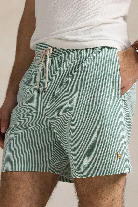 Kratke hlače za kupanje Polo Ralph Lauren zelena 710957784