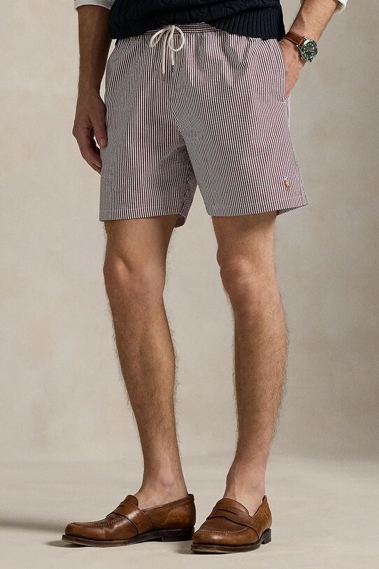 Kratke hlače za kupanje Polo Ralph Lauren 710957784 bordo SS25