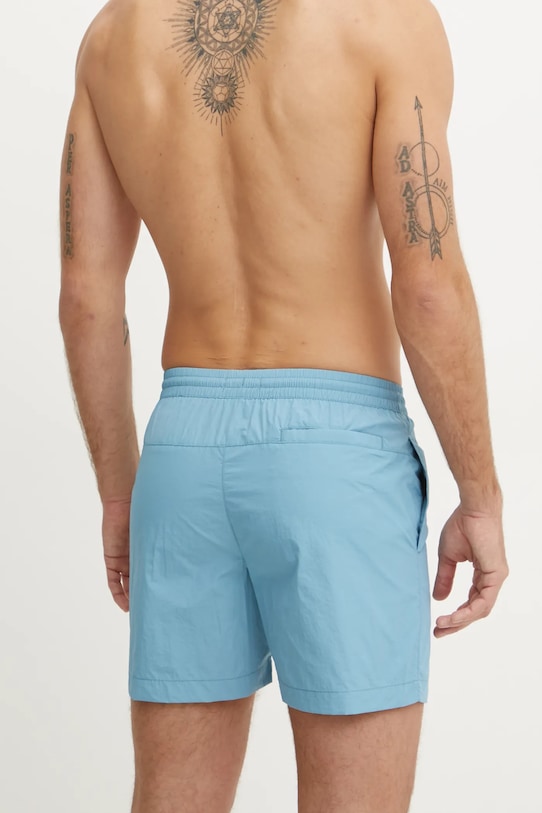 Odzież Calvin Klein szorty kąpielowe KM0KM01080 niebieski