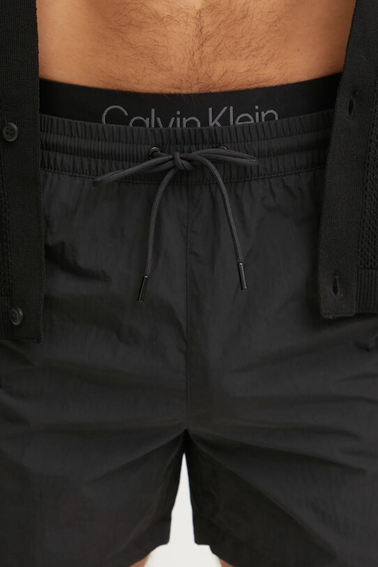 Шорти Calvin Klein чорний KM0KM01081