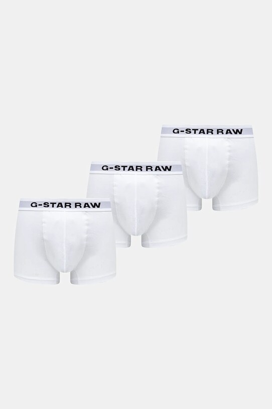 G-Star bokserki 3-pack dzianina biały D23771.D516