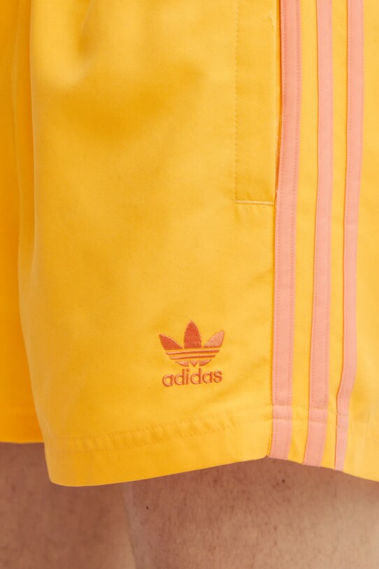 Купальні шорти adidas Originals Adicolor жовтий JG5773