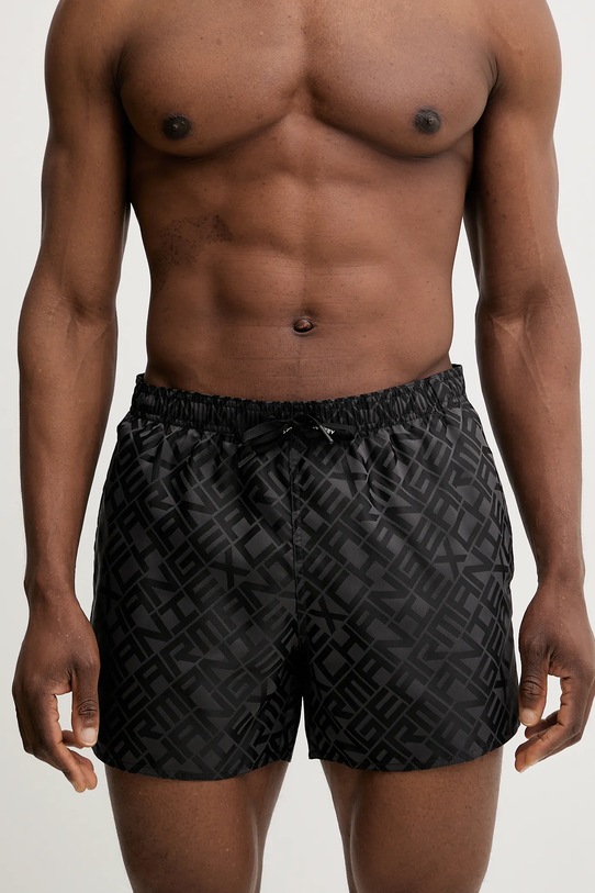 Купальні шорти Armani Exchange дрібний узор чорний XM000829.AF13629