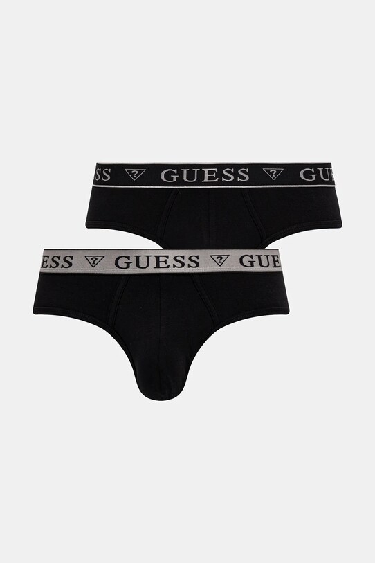 Guess slipy 2-pack dzianina czarny U4BG0A.KCD31