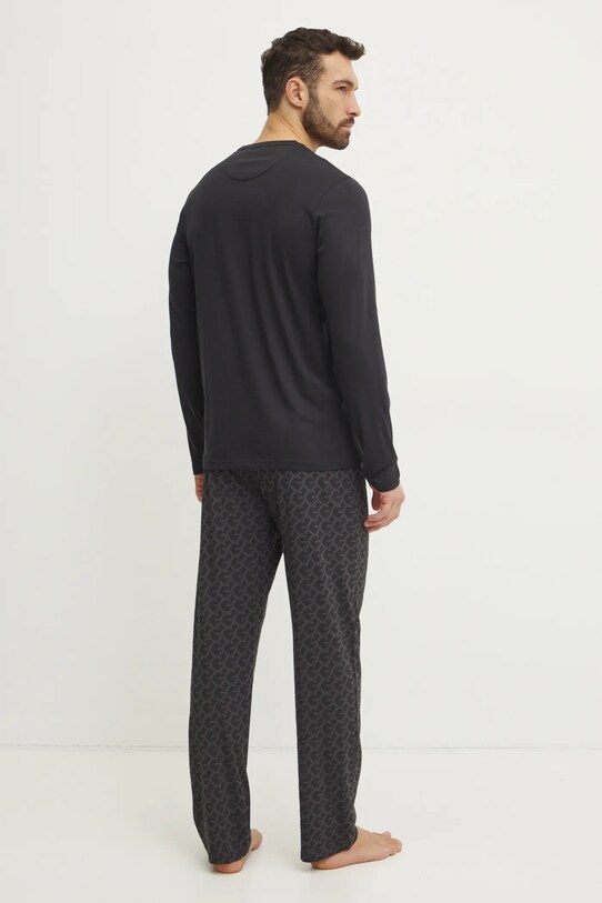 Guess piżama U5RX10.KCAM1 czarny SS25