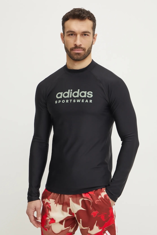 adidas longsleeve de baie M RASHGD LS negru JD2140