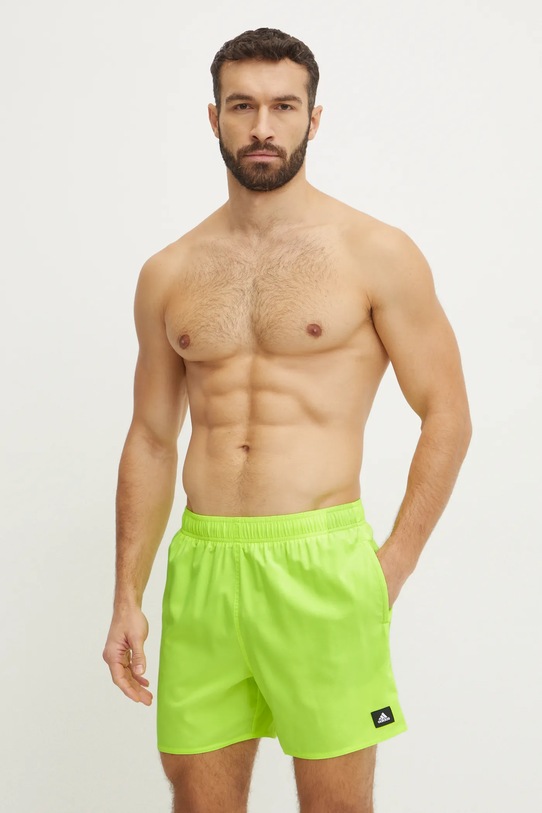 Plavkové šortky adidas Performance Solid CLX JL5560 zelená SS25
