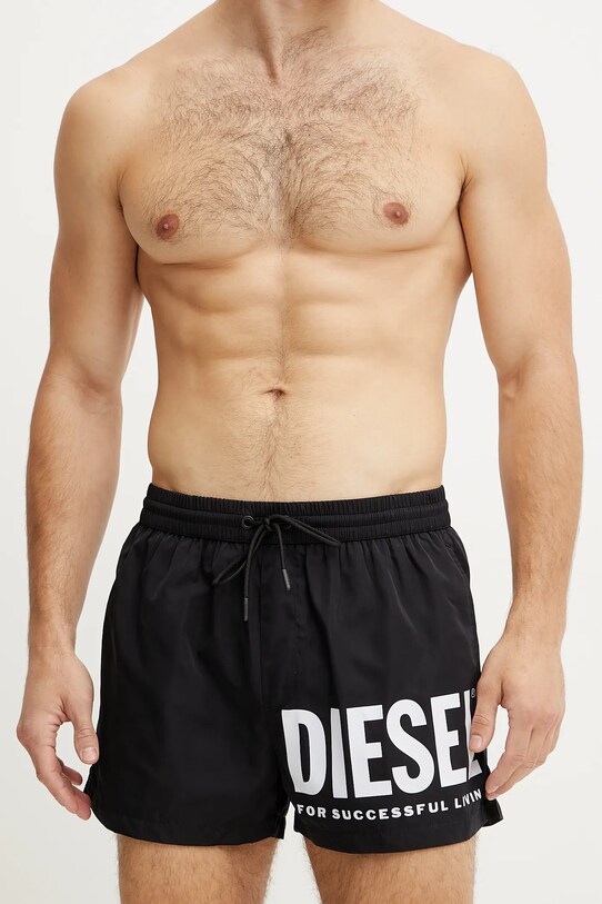 Diesel pantaloni scurti de baie MARIO-34-D-CORE BOXER-SHORTS A16300.0NJAS negru SS25