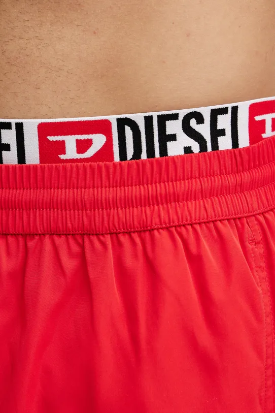 Diesel pantaloncini da bagno VISPER-41-D-CORE BOXER-SHORTS rosso A16301.0NJAS