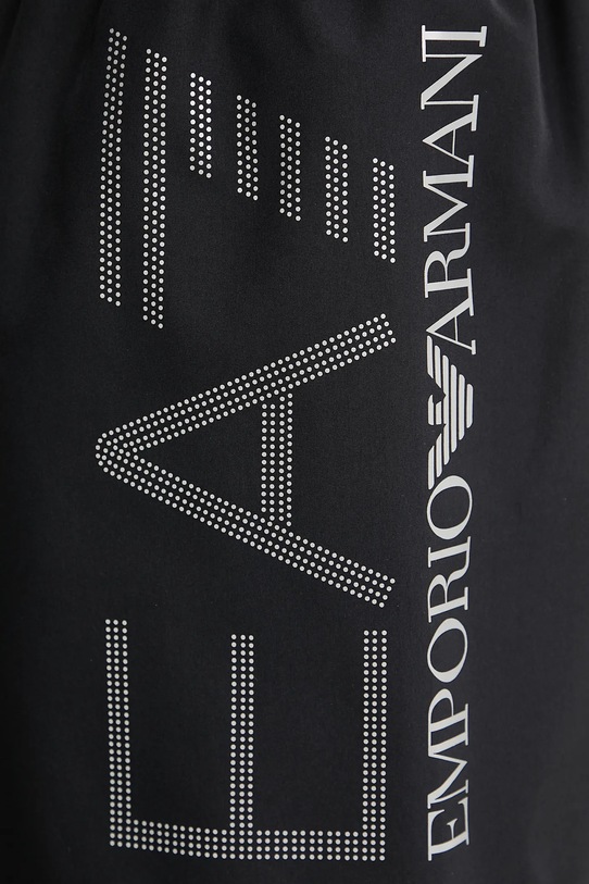 Kopalne kratke hlače EA7 Emporio Armani črna AF14497.7M000550