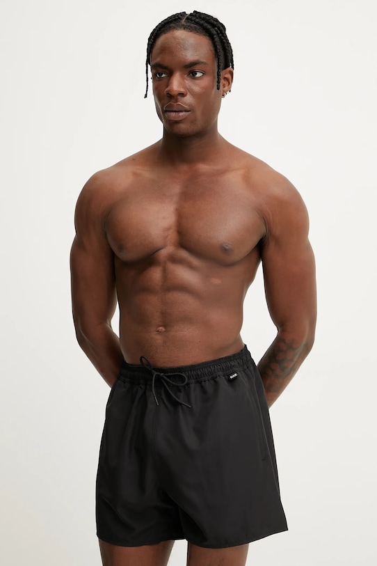 Kopalne kratke hlače EA7 Emporio Armani črna AF13019.7M000510