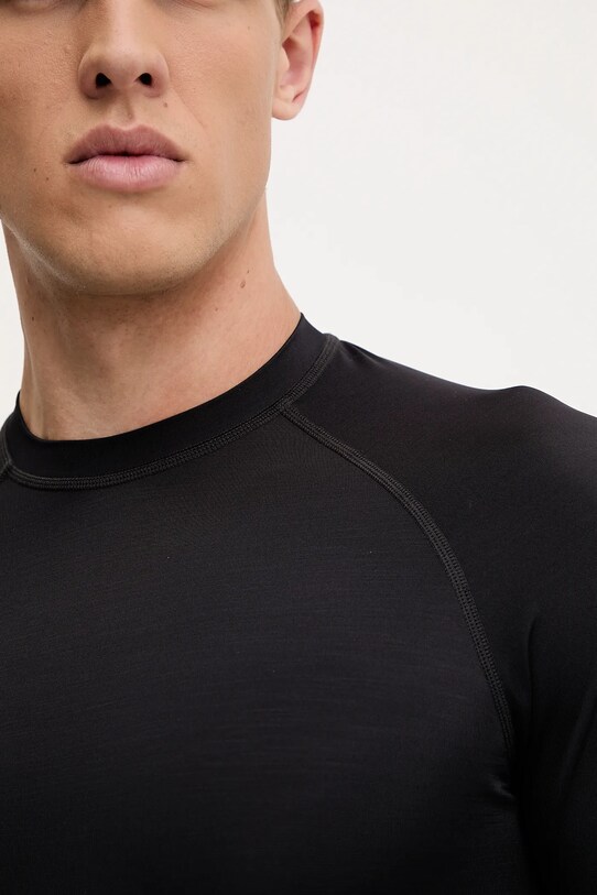 EA7 Emporio Armani longsleeve de baie negru AF13158.7M000548