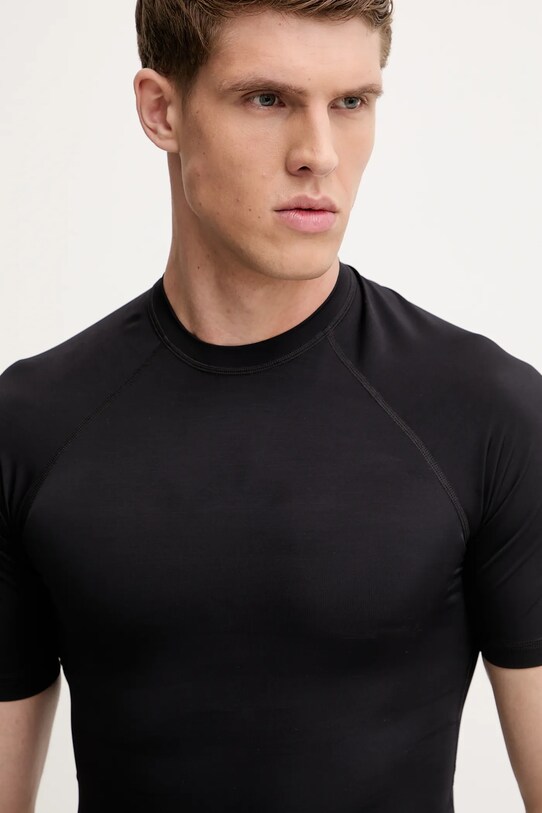 Îmbrăcăminte EA7 Emporio Armani tricou de înot AF13158.7M000547 negru