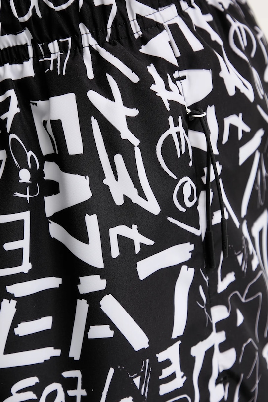 Plavkové šortky EA7 Emporio Armani černá AF13069.7M000520