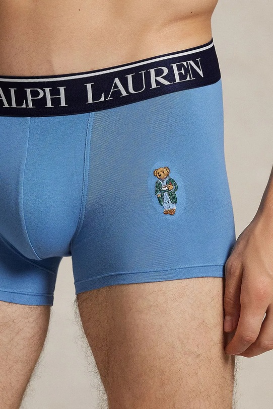 Oblečení Boxerky Polo Ralph Lauren 714966106 modrá