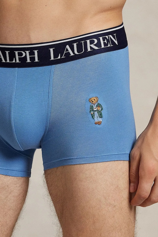 Odzież Polo Ralph Lauren bokserki 714966106 niebieski