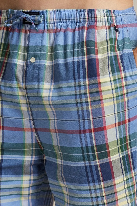 Polo Ralph Lauren piżama bawełniana niebieski 714931645