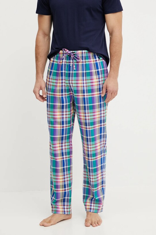 Polo Ralph Lauren pijamale de bumbac bleumarin 714931645