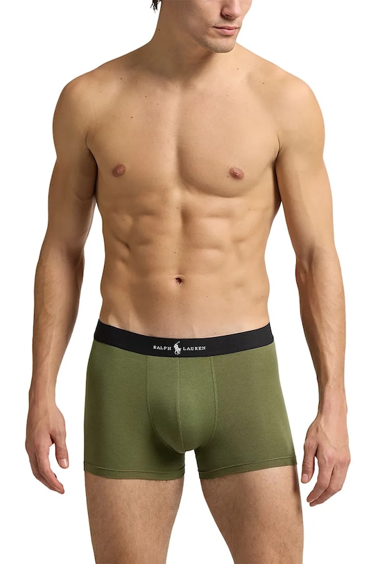 Boxerky Polo Ralph Lauren 3-pak 714965507 zelená SS25