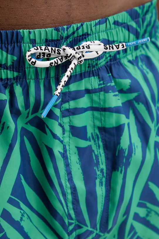 Pepe Jeans pantaloni scurti de baie LEAF SWIMSHORT verde PMB10405