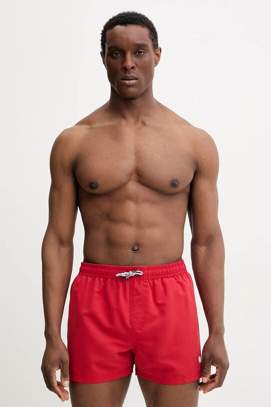 Pepe Jeans pantaloni scurți de baie RUBBER SWIMSHORT PMB10417 rosu SS25