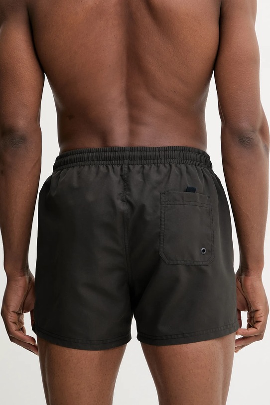 Odzież Pepe Jeans szorty kąpielowe RUBBER SWIMSHORT PMB10417 czarny