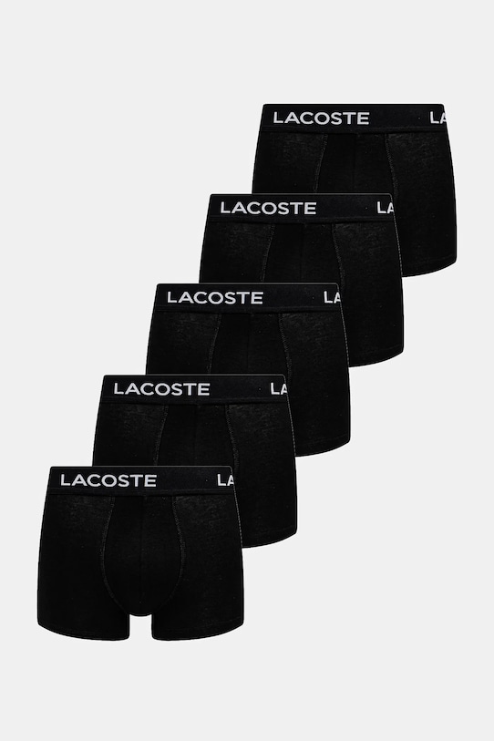 Lacoste boxeri 5-pack boxeri negru 5H1292