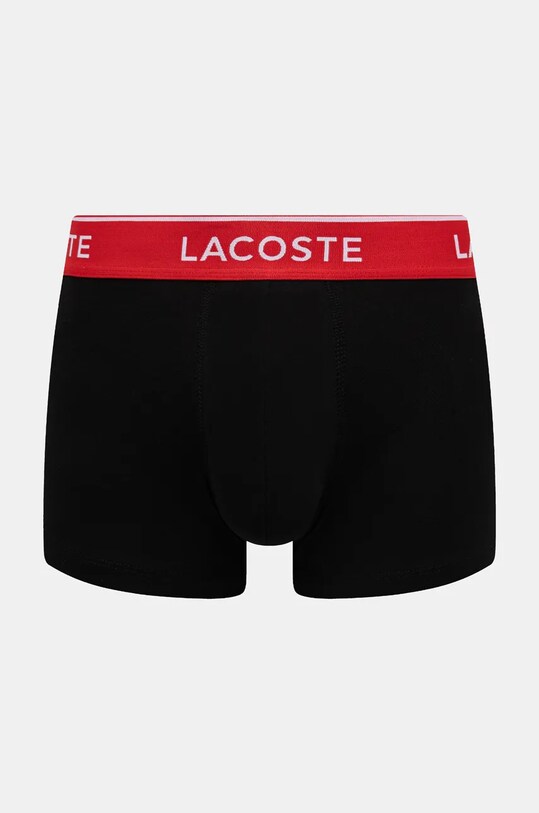 Одежда Боксеры Lacoste 3 шт 5H1297 чёрный