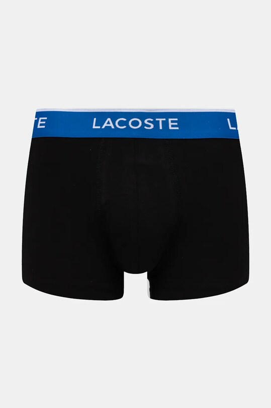 Odzież Lacoste bokserki 3-pack 5H1297 czarny