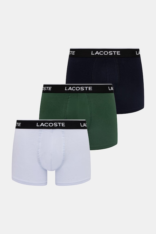 Boxerky Lacoste 3-pak jednofarebný viacfarebná 5H1300