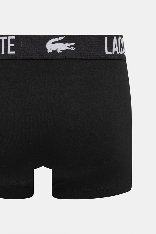 Odzież Lacoste bokserki 3-pack 5H2393 czarny