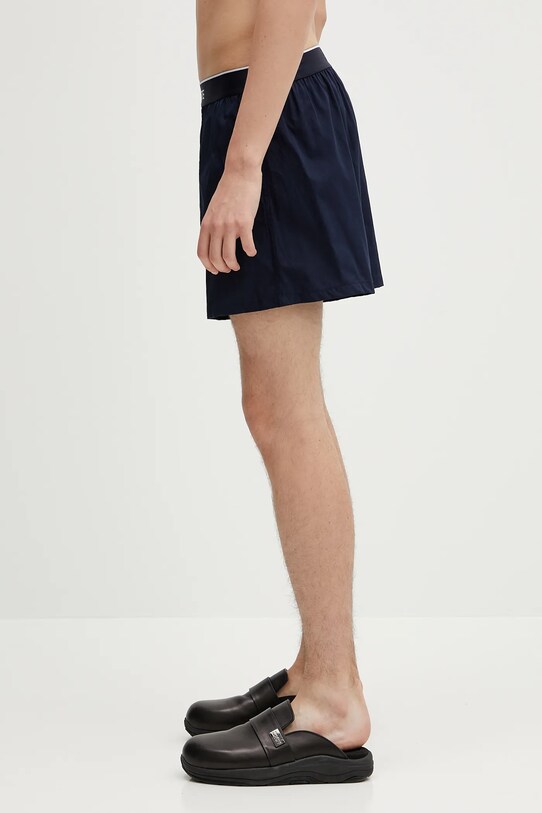 Lacoste bokserki bawełniane 3-pack granatowy 7H1283