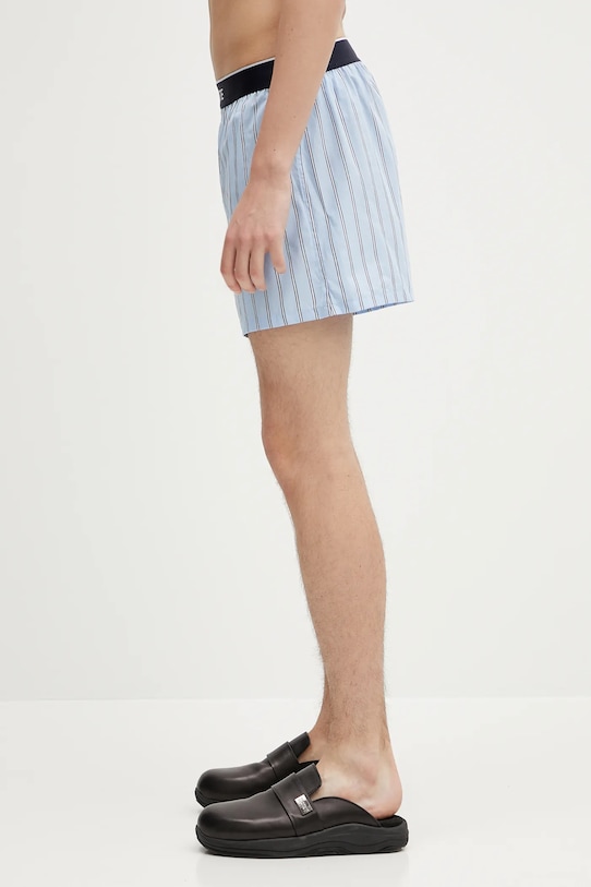 Lacoste bokserki bawełniane 3-pack 7H1283 granatowy