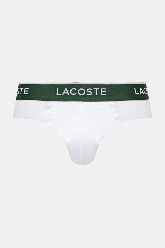Lacoste slipy 3-pack biały 8H1293