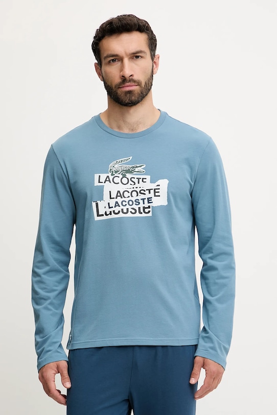 Lacoste compleu pijama 4H9180 albastru SS25