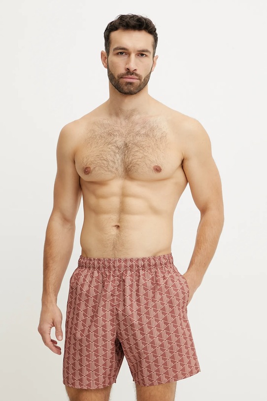 Μαγιό Lacoste MH9086 ροζ SS25