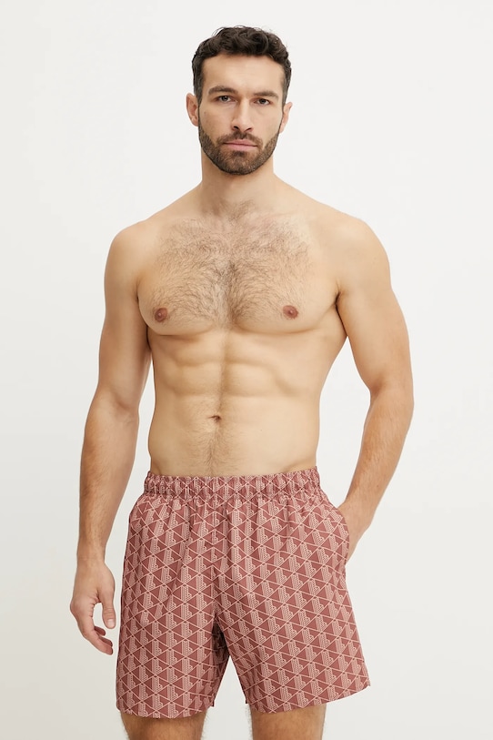 Μαγιό Lacoste MH9086 ροζ SS25